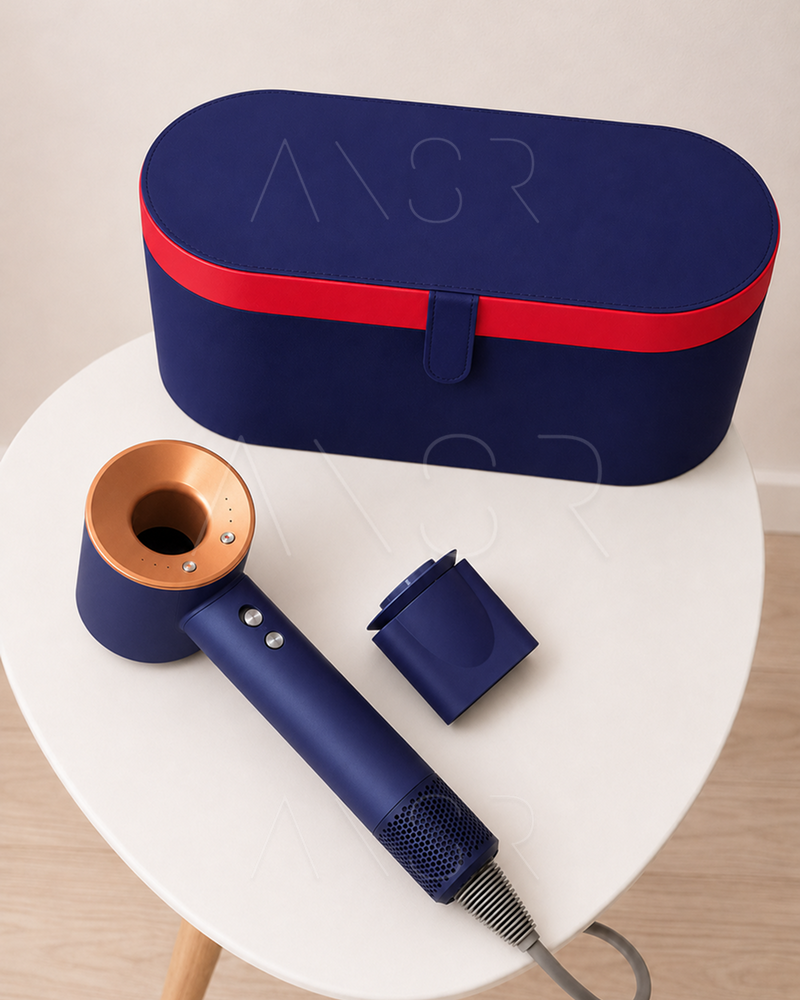 Фен для волосся Sonic з кейсом, Prussian Blue &mdash; оригінальне фото з магазину ANSER.IN.UA