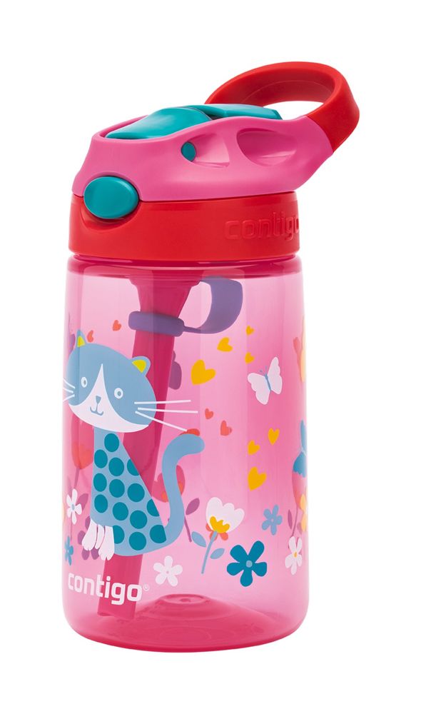 Пляшка дитяча Contigo Gizmo Flip рожева 420 мл (2116113)