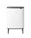 Бак для мусора hi 2х30 л Brabantia Bo Touch Bin Hi белый (130601) фото № 1