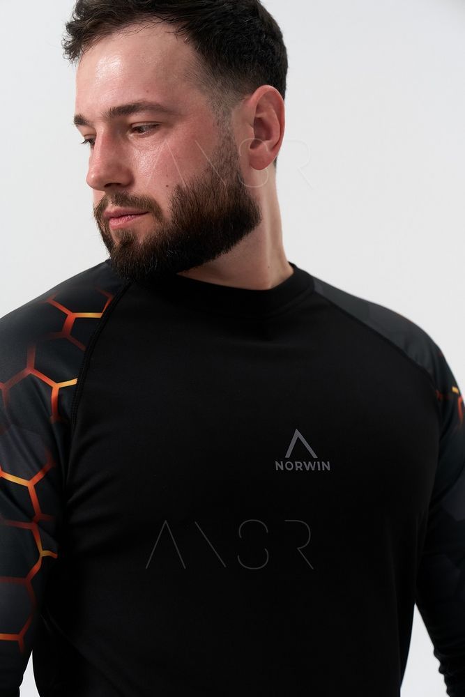 Мужское зимнее термобелье Norvin print Honey comb размер 3XL &mdash; оригинальное фото из магазина ANSER.IN.UA