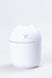 Зволожувач повітря для дому міні портативний USB 250 мл ароматичний дифузор з підсвічуванням Білий