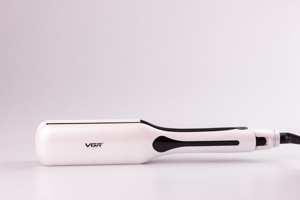 Щипцы гофре для волос профессиональные 45 Вт, выпрямитель плойка с ЖК-дисплеем и индикатором работы VGR V-557