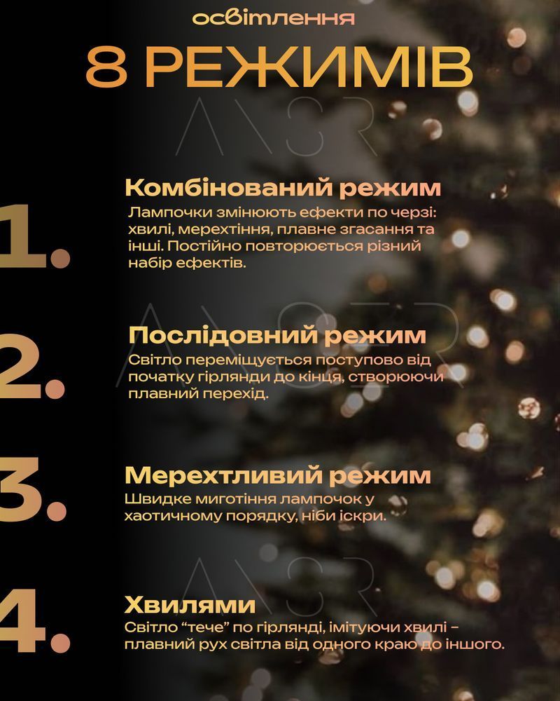 Гирлянда Роса 100 м, белая нить, LED теплый белый &mdash; оригинальное фото из магазина ANSER.IN.UA