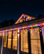 Вулична гірлянда-бахрома 36 м, чорний провід, LED кольоровий фото № 2 &mdash; оригінальне фото з магазину ANSER.IN.UA