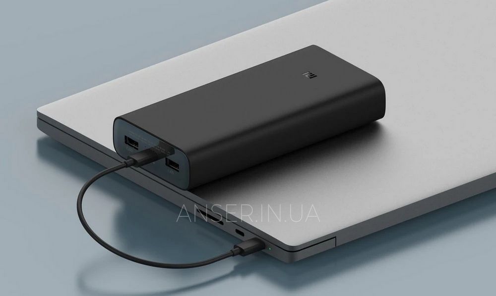 Потужний Power Bank Xiaomi 50W 20000mAh Fast Charge Покриття Soft touch