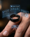 Смарт-кольцо Aero Ring Black size 6 фото № 12 &mdash; оригинальное фото из магазина ANSER.IN.UA