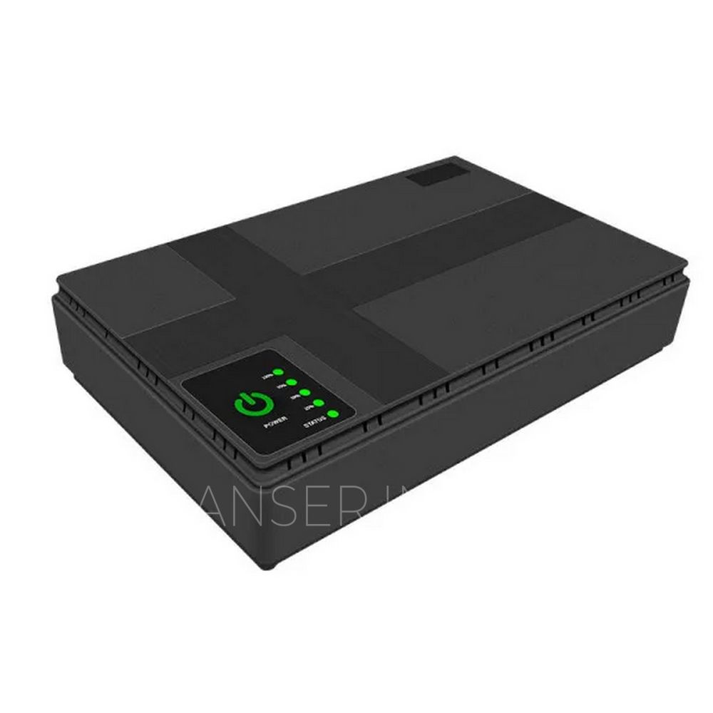 UPS для роутера ИБП DC1018P 10400mAh, 5V/9-12V