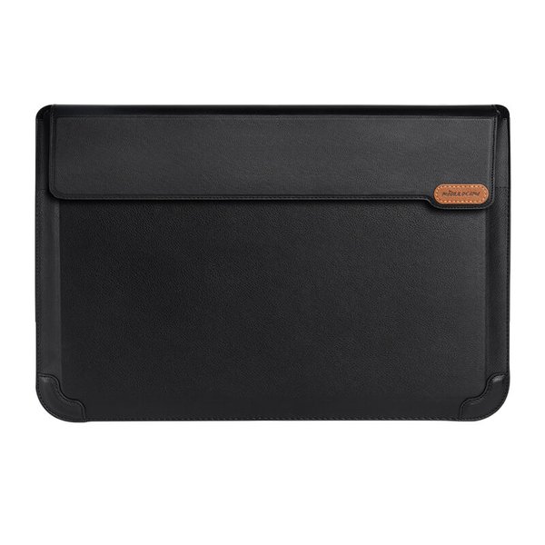 Шкіряний чохол-конверт з підставкою Nillkin Versatile Laptop Sleeve MacBook 16.1(Horizontal design) - Black