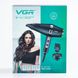 Фен для волос профессиональный с концентратором 2000 Вт ионизация 2 режима работы VGR V-451 фото № 6