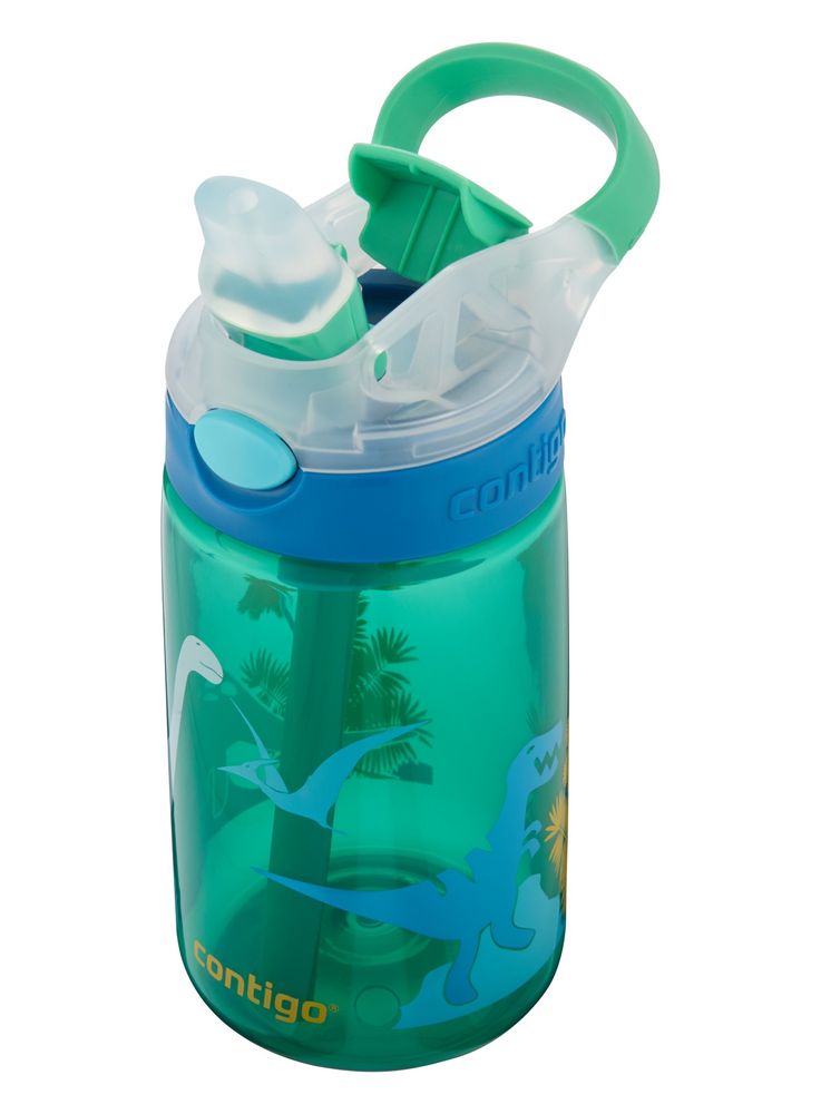 Бутылка детская Contigo Gizmo Flip зеленая 420 мл (2115035)