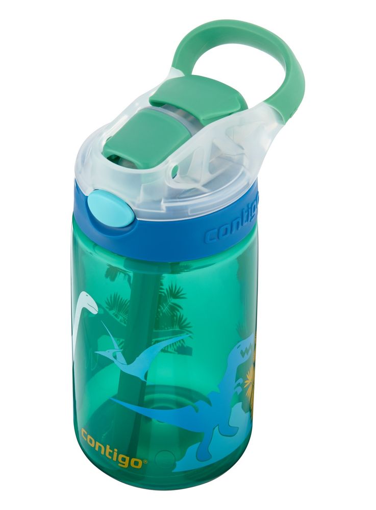 Пляшка дитяча Contigo Gizmo Flip зелена 420 мл (2115035)