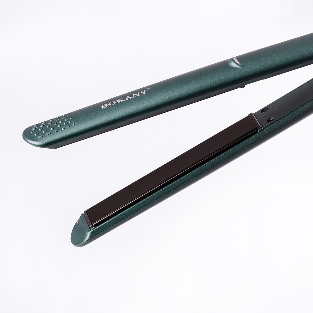 Выпрямитель для волос керамический до 230 градусов, стайлер для выравнивания волос и завивки Sokany SK-1903