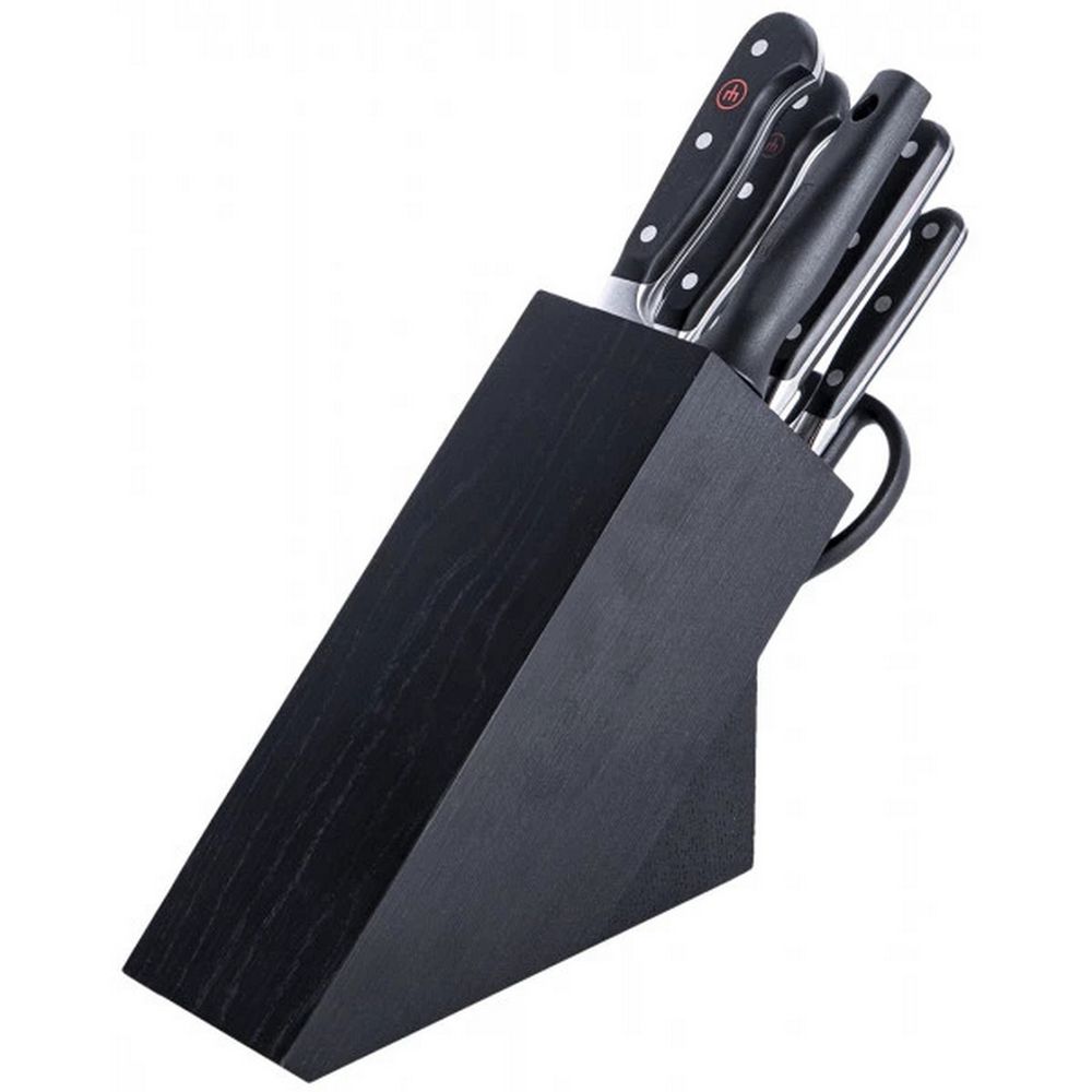 Набор ножей (5 шт) с блоком, 8 предметов Wuesthof Classic (1090170707)