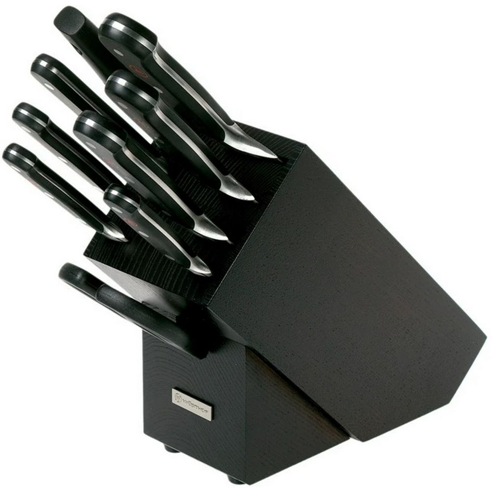 Набір ножів (7 шт) з блоком, 10 предметів Wuesthof Classic (1090170904)