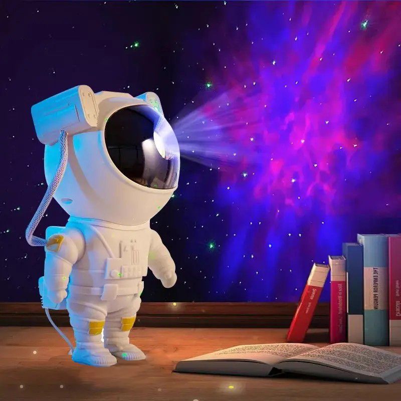 Дитячий нічник проектор зоряного неба Астронавт