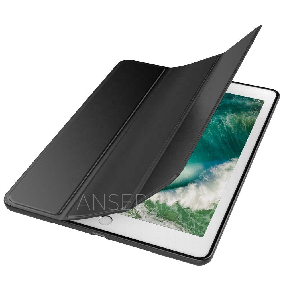 Силиконовый чехол-книжка STR Soft Case для iPad 10.2 (2019/2020/2021) - Black