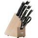 Набір ножів (5 шт) із блоком, 8 предметів Wuesthof Classic Ikon (1090370701) фото № 1