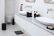 Набор аксессуаров для ванной комнаты, 3 предмета Brabantia Renew - Refreshing темно-серый (280368) фото № 4