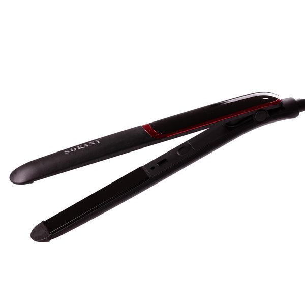 Выпрямитель для волос керамический 4 режима до 400 градусов, стайлер для выравнивания волос и завивки Sokany SK-955 Черный