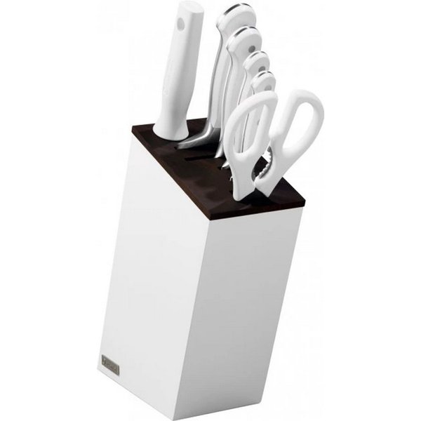 Набір ножів (4 шт) з блоком, 7 предметів Wuesthof Classic White (1090270601)