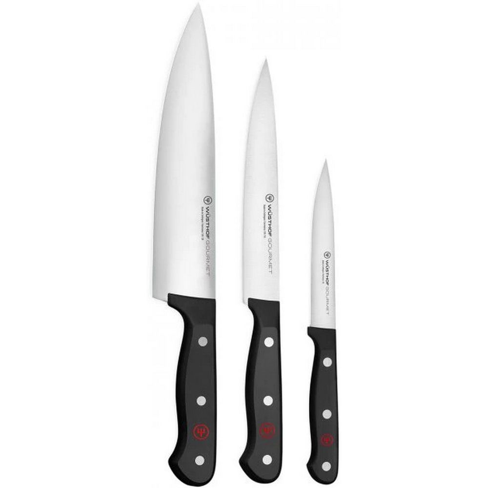 Набір ножів 3 предмети Wuesthof Gourmet (1125060307)