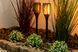 Набор садовых фонарей Факел TrueFlame с эффектом пламени LED на солнечной батарее 2 шт. фото № 5