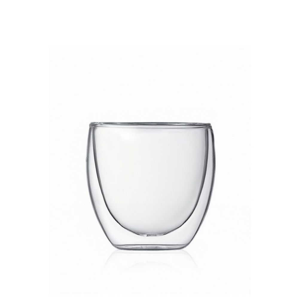 Набір склянок з подвійними стінками Bodum Pavina 6шт х 80мл (4557-10-12)